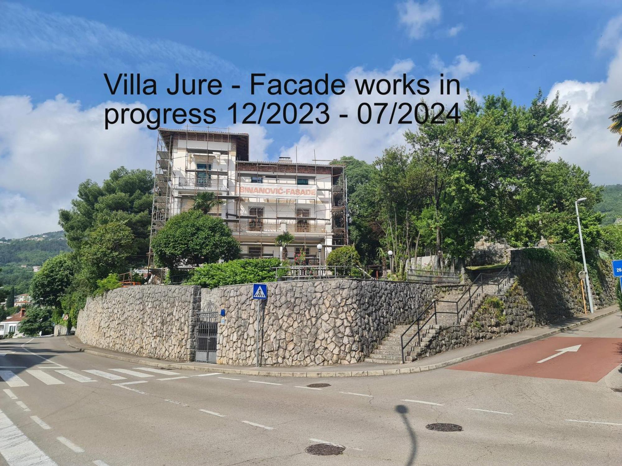 Villa Jure - Apartment Mirjana Lovran Bagian luar foto